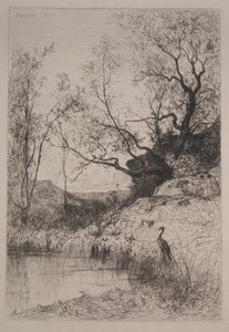 Een vijver, 1867