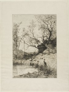 Een Vijver bij Rousillon
