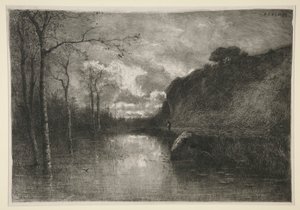 Pool (?) door Adolphe Appian