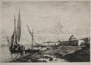 De haven van San Remo, 1878