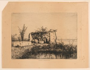 Une Moria à Bordiquier (Italië) door Adolphe Appian