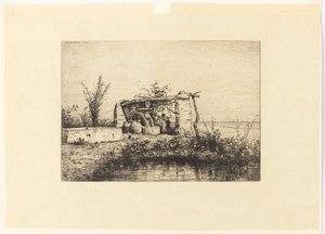 Een Moria in Bodiquier (Italië) door Adolphe Appian
