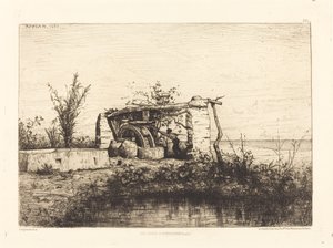 Een moria in Bordiquier (Italië) door Adolphe Appian