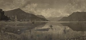 [Alpenlandschap]. door Adolphe Braun