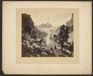 [Alpien uitzicht vanaf het Faulhorn] door Adolphe Braun
