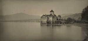 [Kasteel van Chillon] door Adolphe Braun