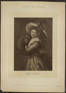 [Zelfportret van Vigee-Lebrun, Musée du Louvre]