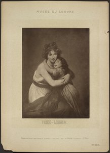 [De kunstenares en haar dochter, door Vigee-Lebrun, Musée du Louvre]