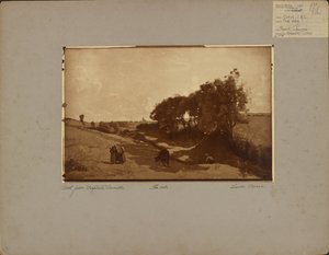 [The Vale, van Corot] door Adolphe Braun