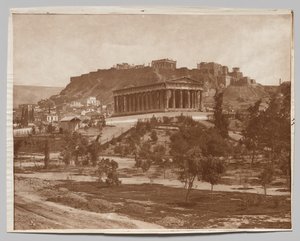 Uitzicht op de Akropolis