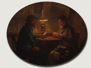 Kaartspel bij "le Père Martin"