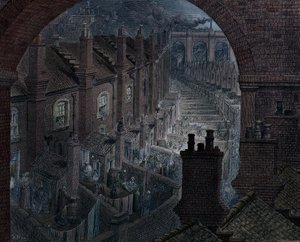 Over Londen per spoor, 1872