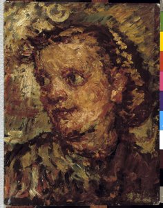 Portret van Emma Ricard door Adolphe Joseph Thomas Monticelli