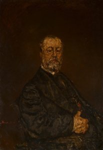 Portret van Monsieur Rouland door Adolphe Joseph Thomas Monticelli