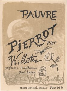 Affiche voor Pauvre Pierrot