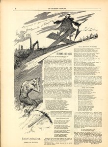 Le Courier anglais, Satirisch in Zwart-Wit