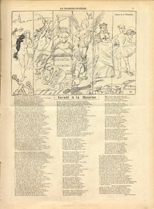 De Courier francais, Satirisch in Zwart & Wit