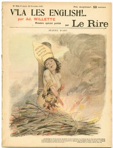 Het Gelach, nummer 264, Satirisch in Kleuren door Adolphe Leon Willette