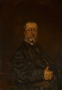 Portret van Monsieur Rouland, c. 1875 door Adolphe Monticelli
