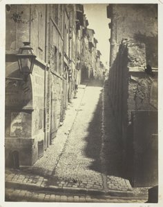 Rue des Grands Carmes, Uitzicht vanaf Rue Ste. Marthe door Adolphe Terris