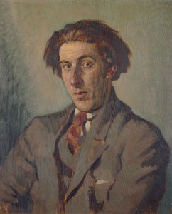 Portret van Rowley Smart door Adolphe Valette