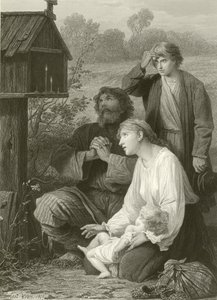Een heiligdom in Rusland door Adolphe Yvon