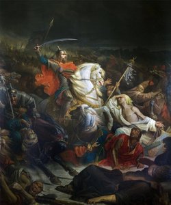 De slag bij Koelikovo (1849) door Adolphe Yvon