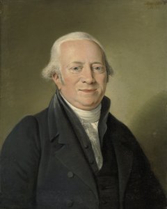 Cornelis Sebille Roos (1754-1820), Amsterdamse Kunsthandelaar en Beheerder van de Nationale Konst-Galerij in Huis ten Bosch, Den Haag door Adriaan de Lelie
