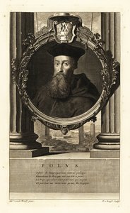 Reginald Pole (1500-1558) door Adriaan van der (after) Werff