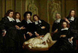 De anatomische les van Dr. Frederik Ruysch, 1670