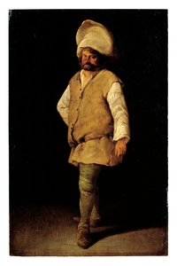 Een drager door Adriaen Brouwer