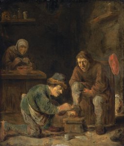 De Voetendokter door Adriaen Brouwer