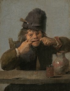 Jongere die een gezicht trekt, ca. 1632-1635