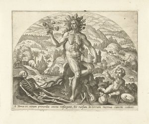Aarde door Adriaen Collaert
