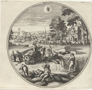 Augustus door Adriaen Collaert