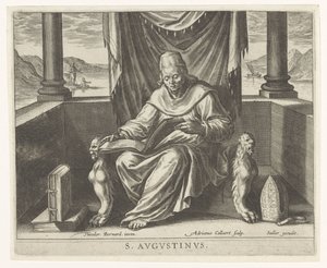 Kerkvader Augustinus (De vier kerkvaders)