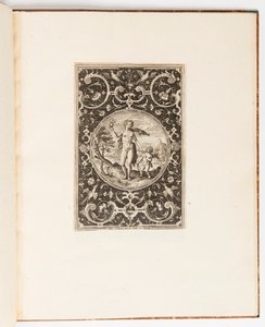 Venus, plaat uit een suite van 6 ornamentale ontwerpen met het oordeel van Parijs