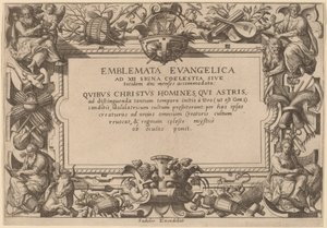 Titelpagina door Adriaen Collaert after Hans Bol