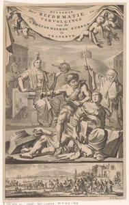 Titelpagina voor: E. Benoist, Historie der Gereformeerde Kerken van Vrankrijk, 1696