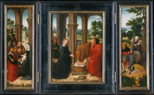 Het leven van de Maagd door Adriaen Isenbrandt