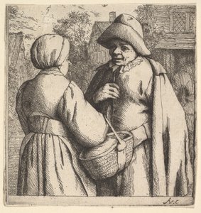 Gesprek op straat, 1610-85