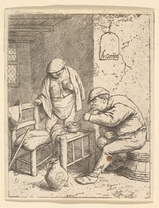 De roker en de drinker, 1682