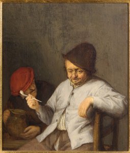 De roker en de drinker, ca. 1650