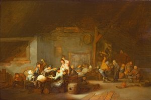 Onbekend schilderij door Adriaen Jansz. van Ostade