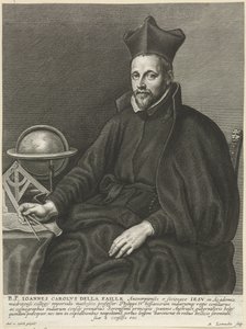 Portret van Johannes Carolus de la Faille door Adriaen Lommelin