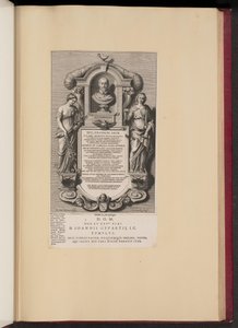 Epitaaf van Claude Jean Gevaert door Adriaen Lommelin after Sir Peter Paul Rubens