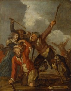 Ellende door Adriaen Pietersz van de Venne