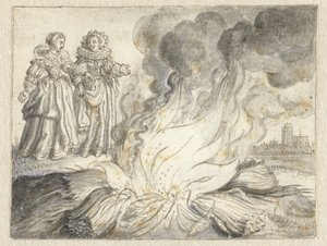 „Passie is het vuur van niets dan stro” door Adriaen Pietersz van de Venne