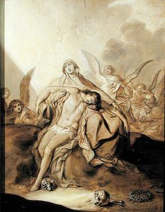 Pieta, 1637 door Adriaen Pietersz van de Venne