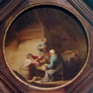 De smaak door Adriaen Jansz. van Ostade